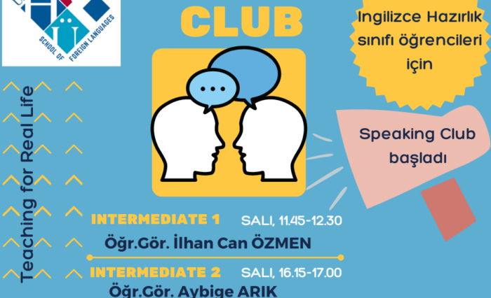 Ingilizce Hazırlık sınıfı öğrencileri için Speaking Club başladı (1)
