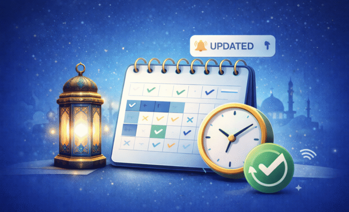 Ramazan Ders Güncellemesi